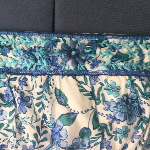 NWT JOHNNY WAS LEILANI FLORAL LINEN DRESS - Picture 13 of 13